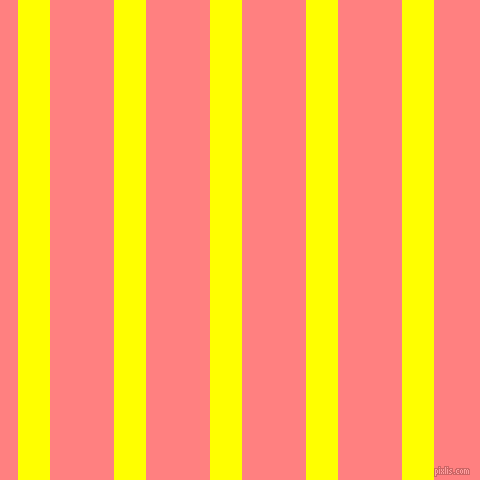 vertical lines stripes, 32 pixel line width, 64 pixel line spacing, Yellow and Salmon vertical lines and stripes seamless tileable