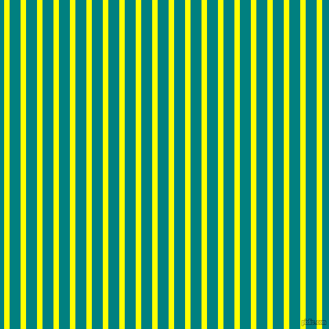 vertical lines stripes, 8 pixel line width, 16 pixel line spacing, Yellow and Teal vertical lines and stripes seamless tileable