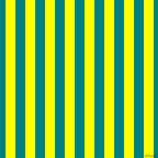 vertical lines stripes, 32 pixel line width, 32 pixel line spacing, Yellow and Teal vertical lines and stripes seamless tileable
