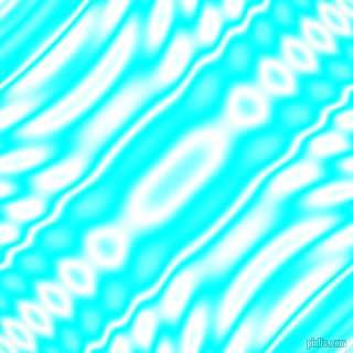 , Aqua and White wavy plasma ripple seamless tileable