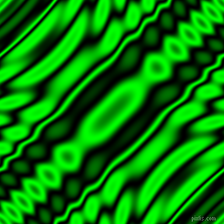 Black and Lime wavy plasma ripple seamless tileable