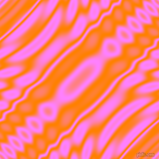 , Dark Orange and Fuchsia Pink wavy plasma ripple seamless tileable