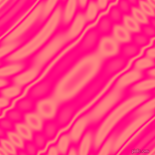 Deep Pink and Salmon wavy plasma ripple seamless tileable