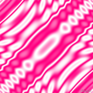 , Deep Pink and White wavy plasma ripple seamless tileable