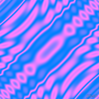 Dodger Blue and Fuchsia Pink wavy plasma ripple seamless tileable