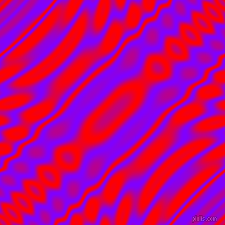 , Electric Indigo and Red wavy plasma ripple seamless tileable