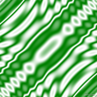 Green and White wavy plasma ripple seamless tileable