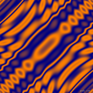, Navy and Dark Orange wavy plasma ripple seamless tileable