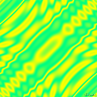 Spring Green and Yellow wavy plasma ripple seamless tileable