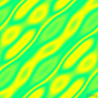 Spring Green and Yellow wavy plasma seamless tileable