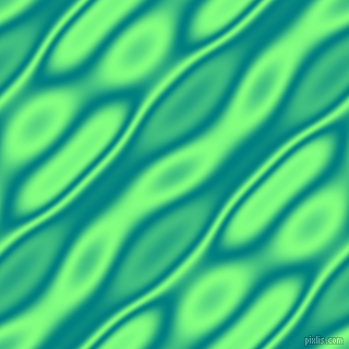 Teal and Mint Green wavy plasma seamless tileable